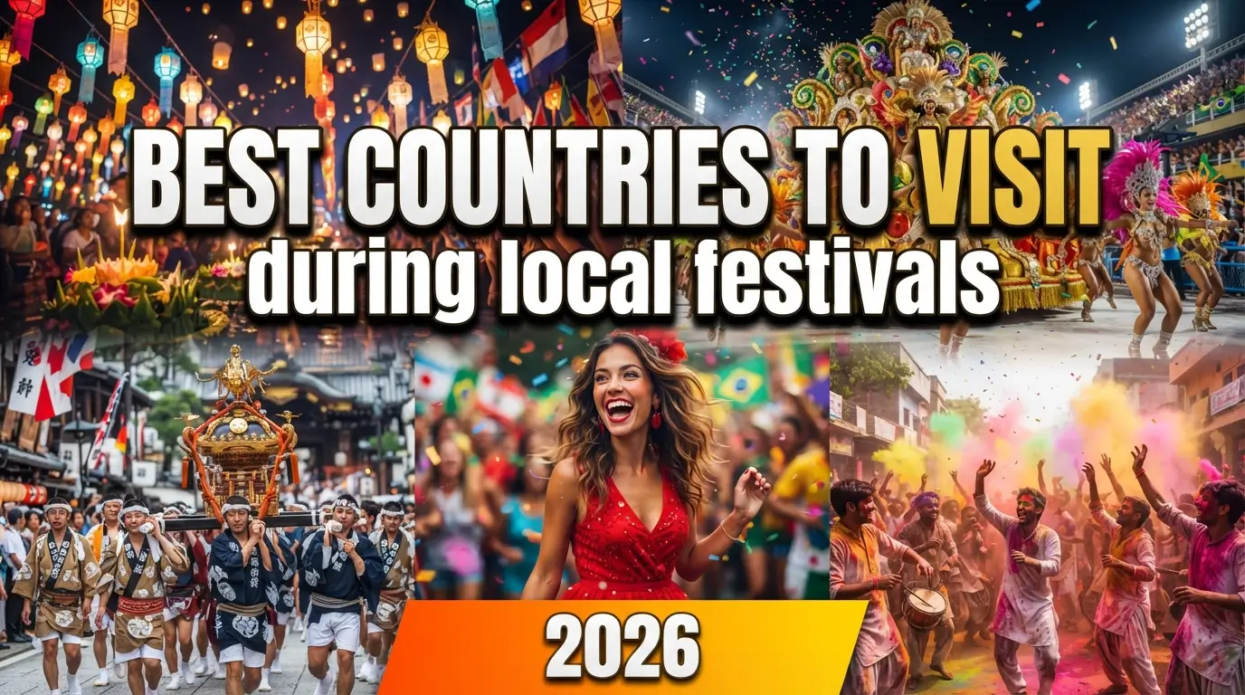 Best countries to visit during local festivals 2026