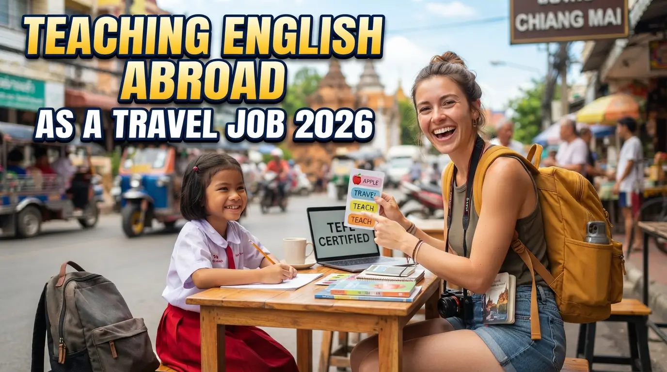 Teaching English Abroad as a Travel Job 2026